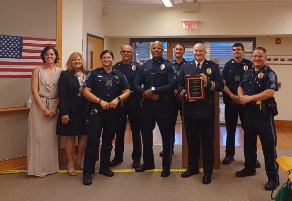 Towamencin PD honored by MCES & Montco
